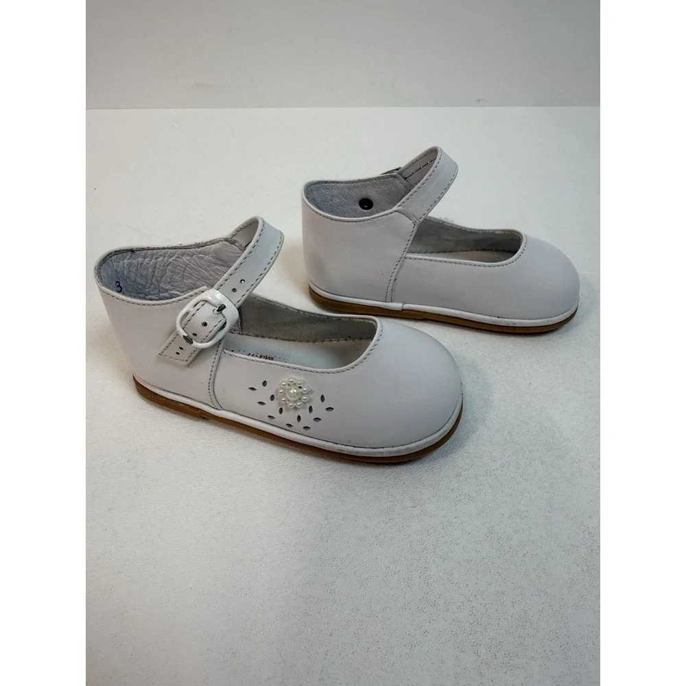 Zapatos De Vestir Shoes Bebes 3 Calzados Blancos White Baby Baptism Bautismo
